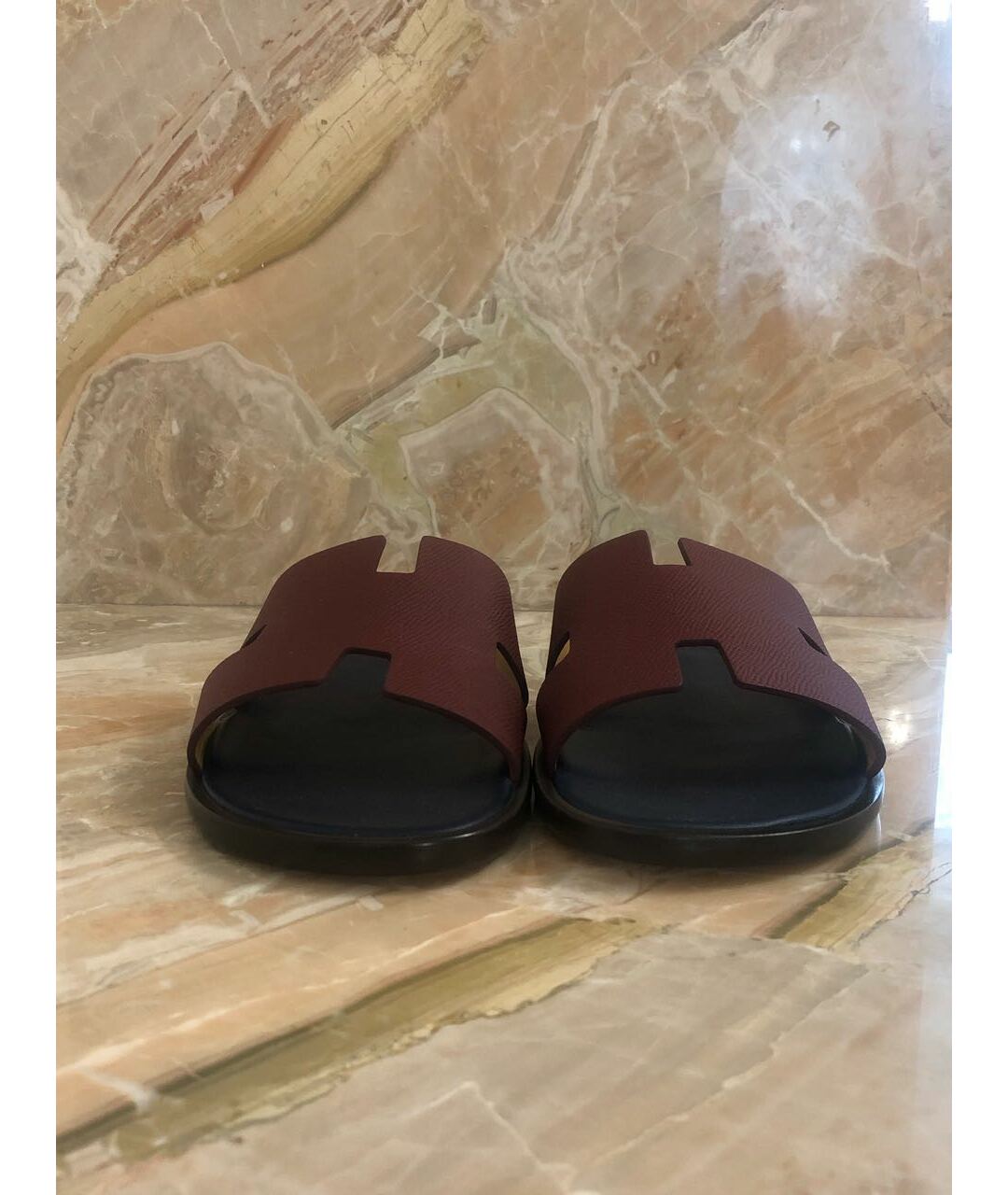 HERMES PRE-OWNED Коричневые кожаные сандалии, фото 2