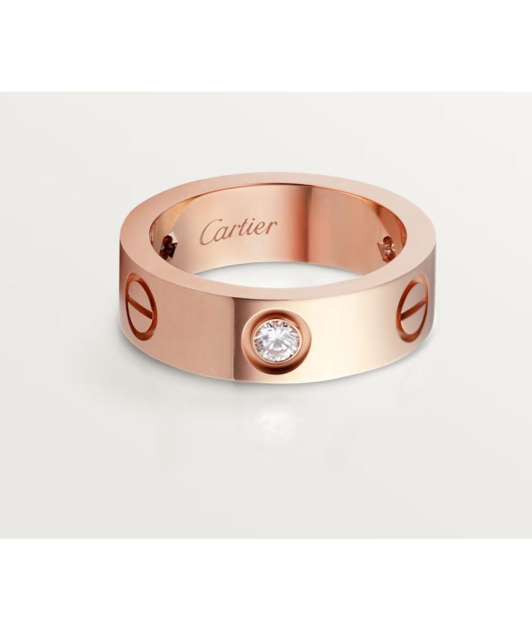 CARTIER Розовое кольцо из розового золота, фото 5