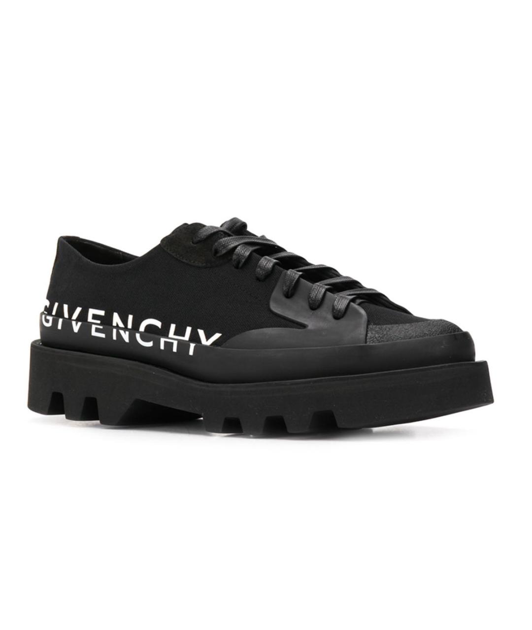 GIVENCHY Черные кеды, фото 2