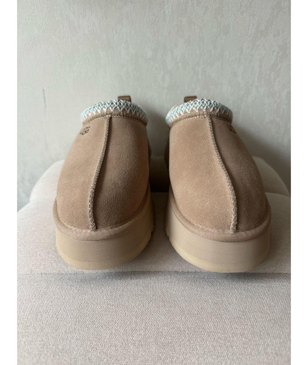 UGG AUSTRALIA Бежевые ботинки, фото 2