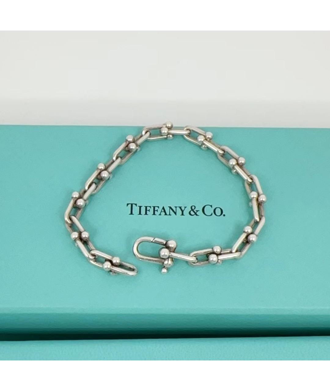 TIFFANY&CO Серебрянный серебряный браслет, фото 2