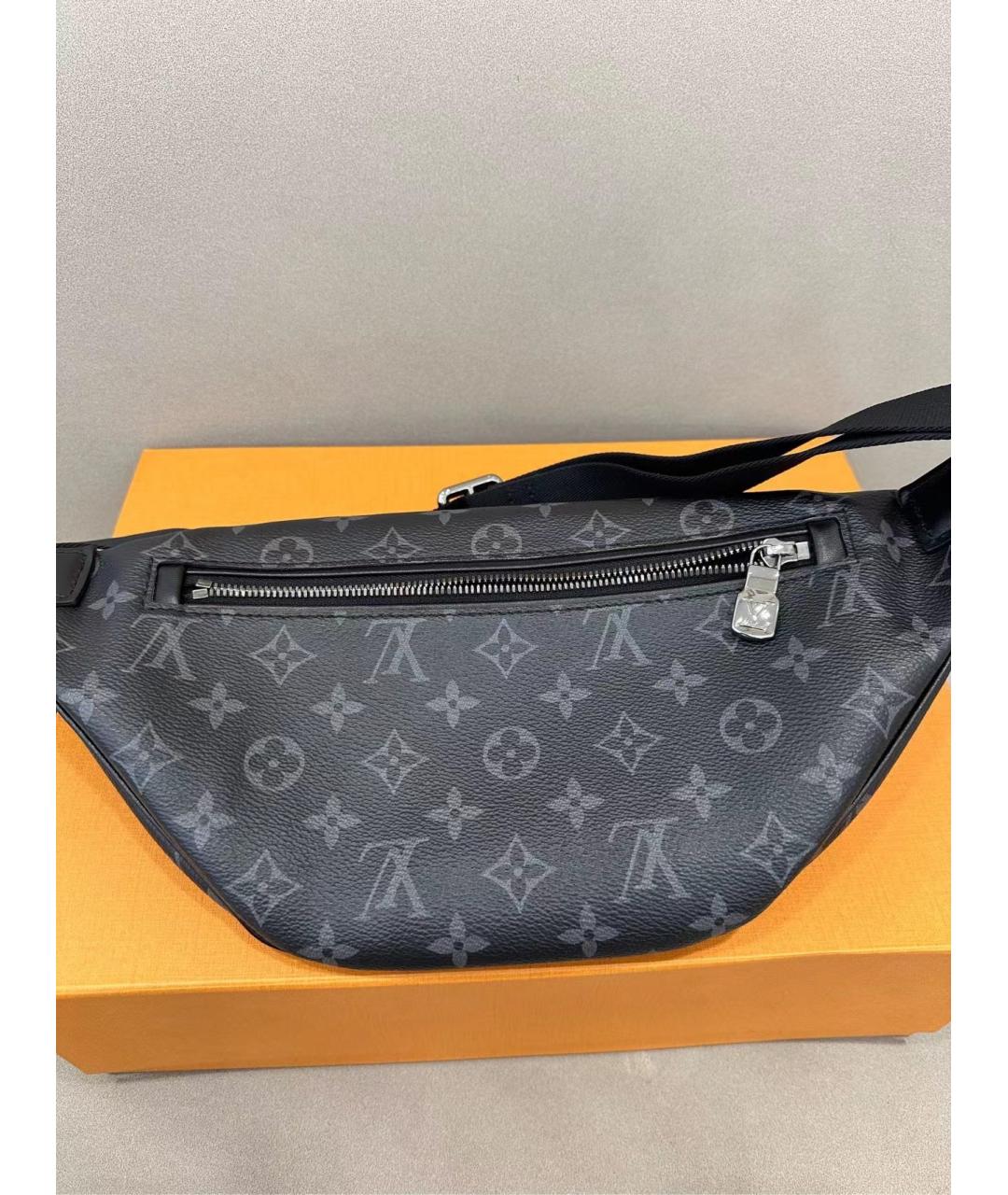 LOUIS VUITTON Черная поясная сумка, фото 2