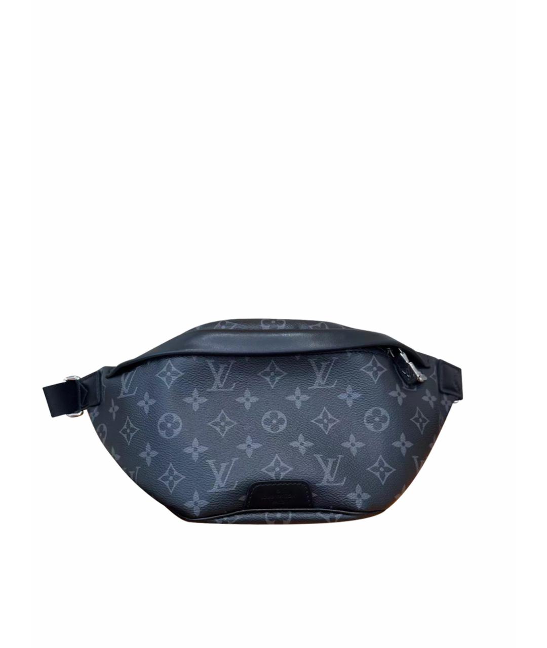 LOUIS VUITTON Черная поясная сумка, фото 1