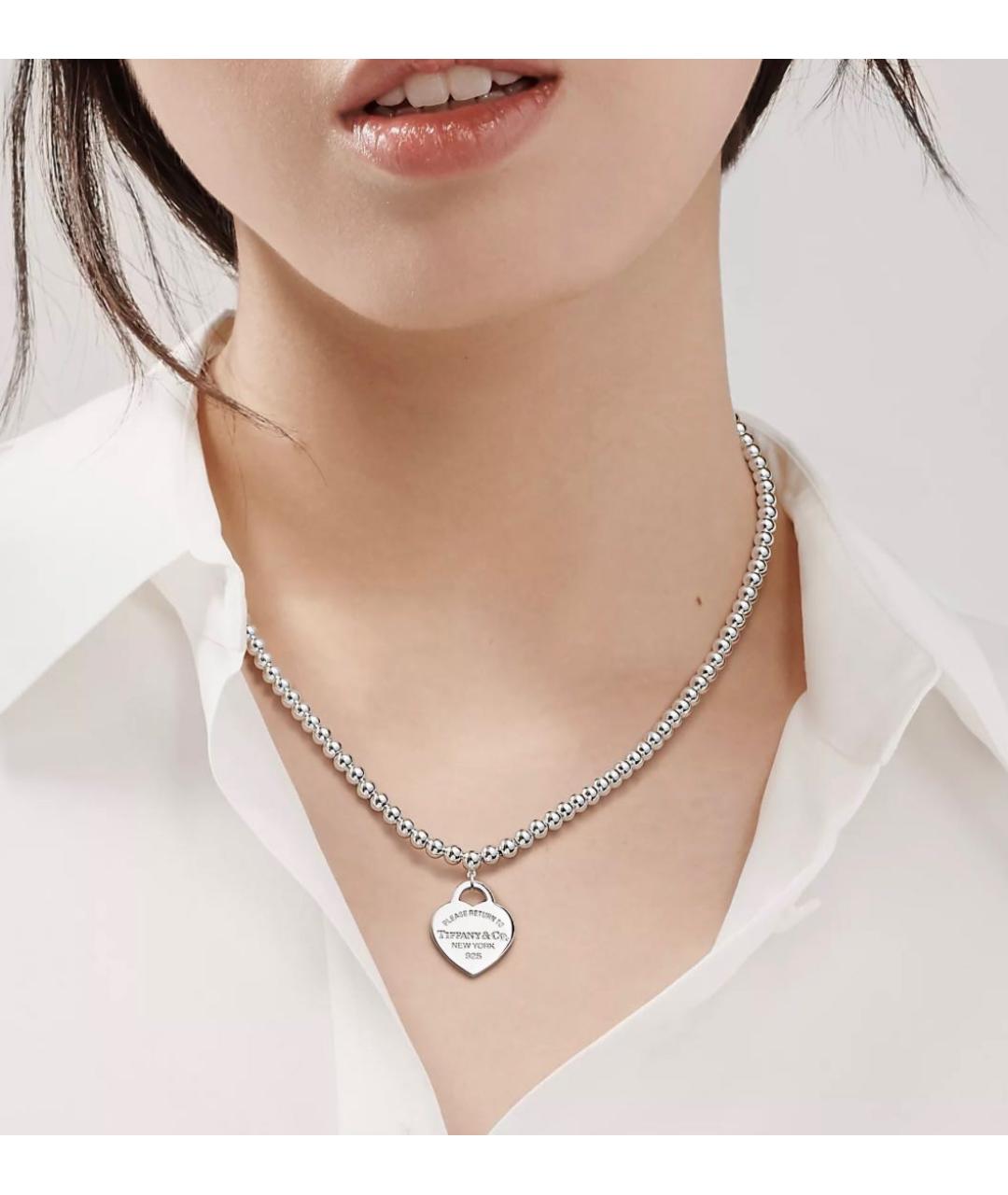 TIFFANY&CO Серебрянный серебряный кулон, фото 2