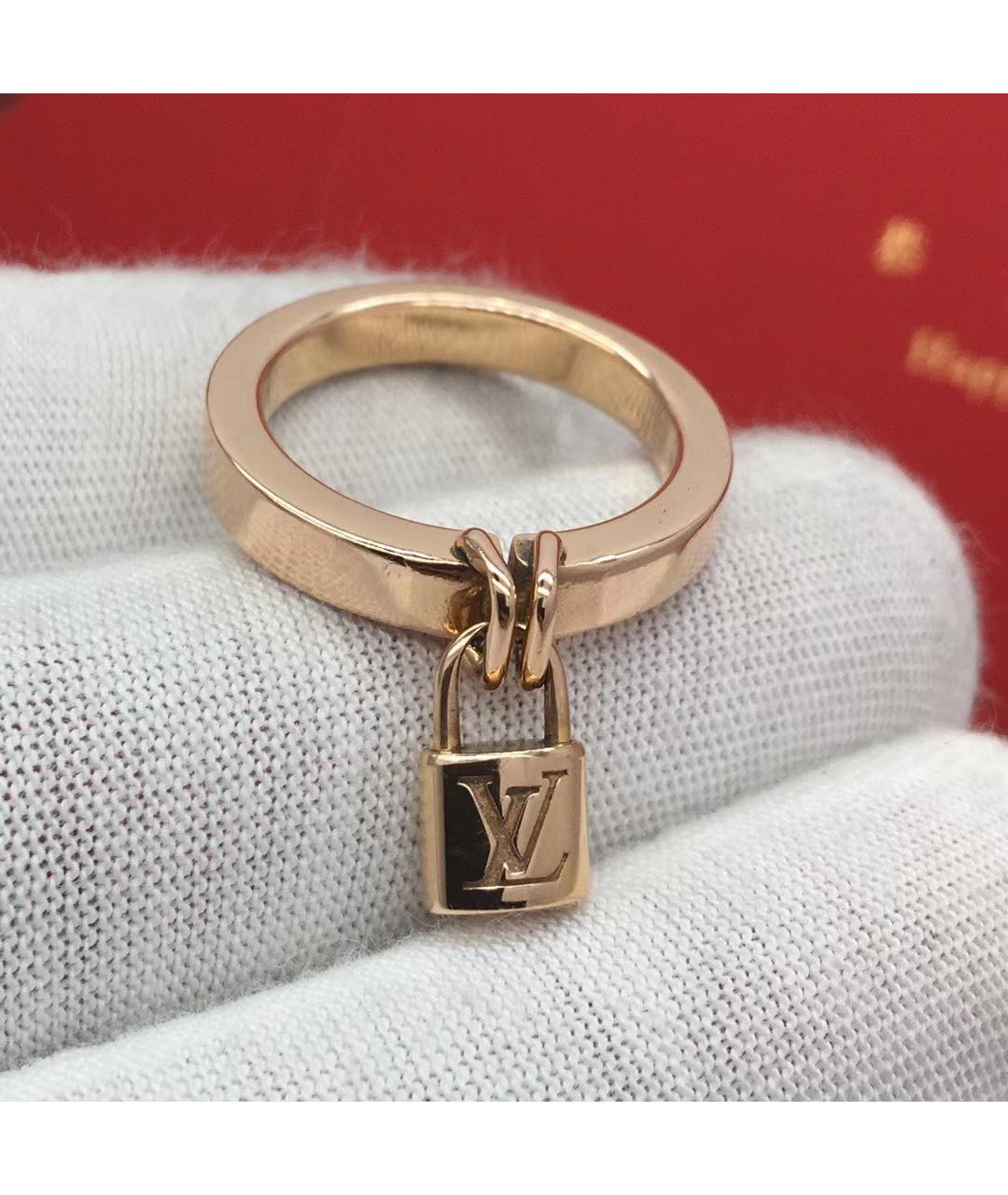 LOUIS VUITTON Золотое кольцо из розового золота, фото 2
