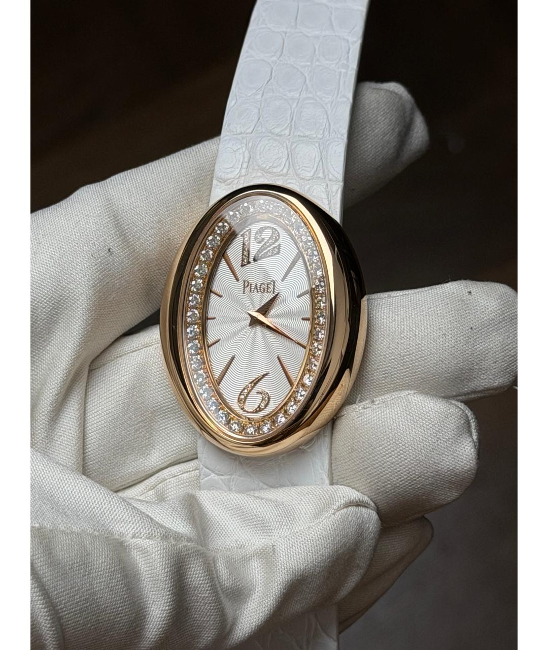 PIAGET Белые часы из розового золота, фото 3