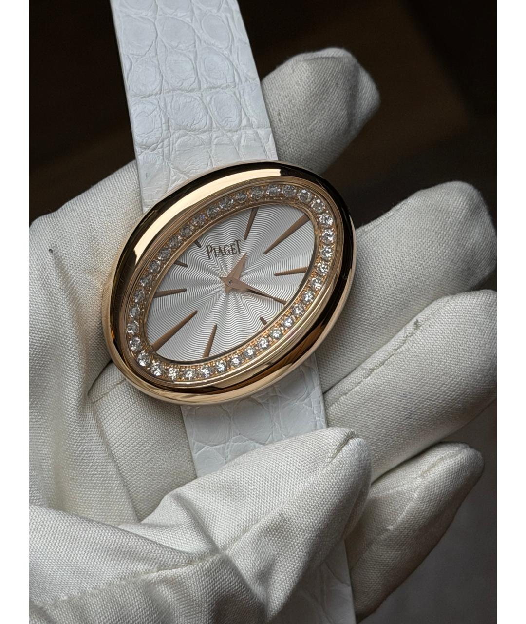 PIAGET Белые часы из розового золота, фото 4
