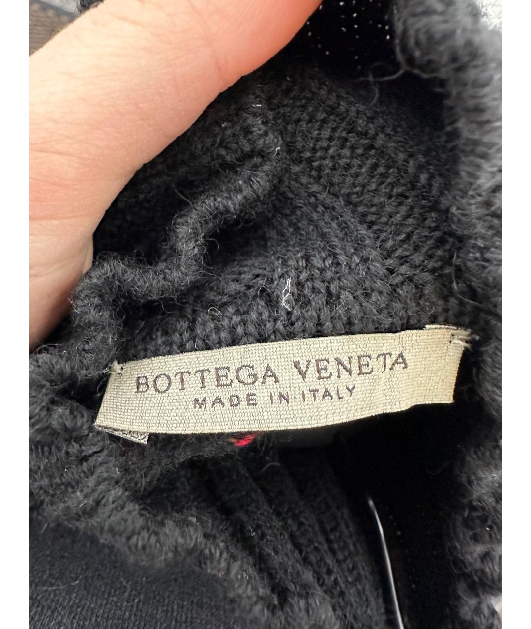 BOTTEGA VENETA Черная шерстяная водолазка, фото 5