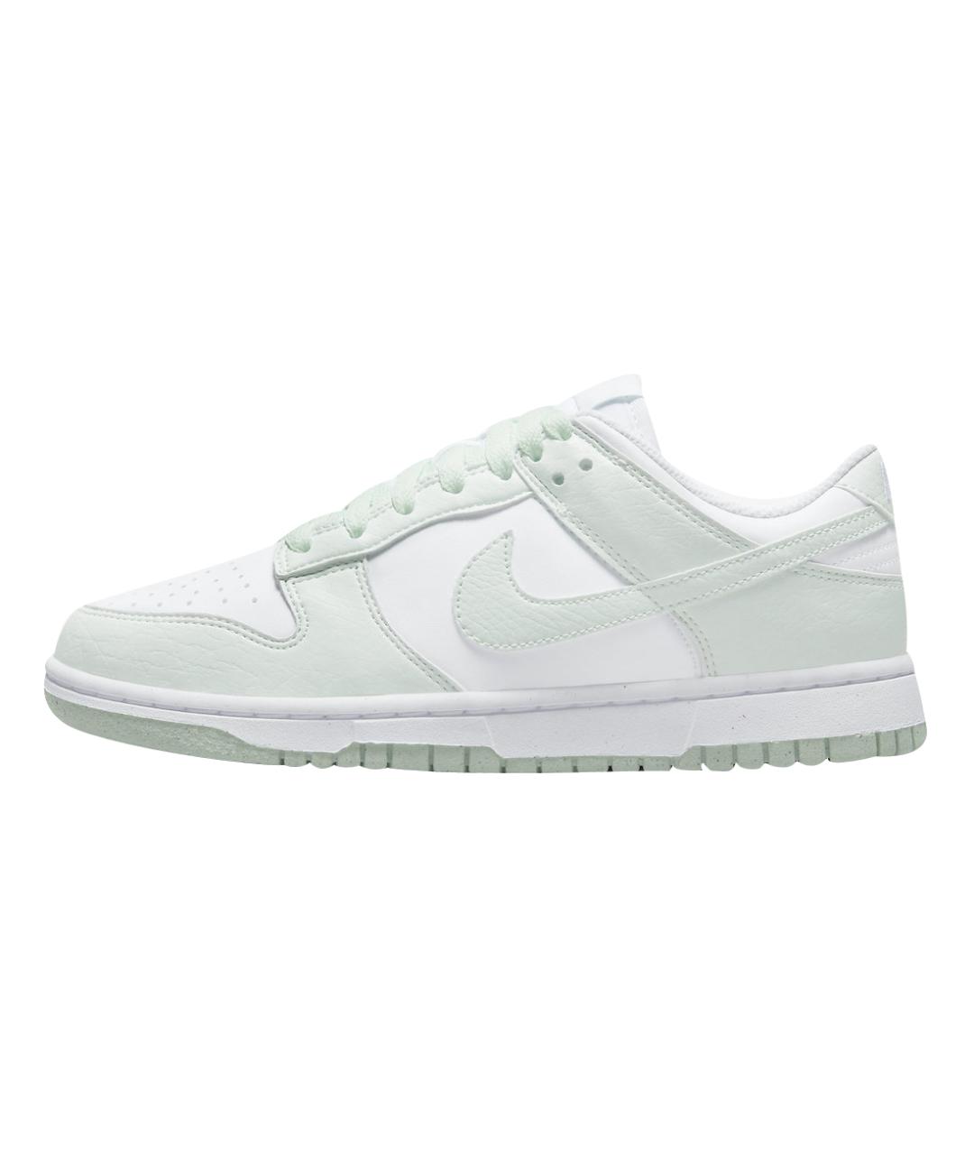 NIKE Бирюзовые кожаные кроссовки, фото 7