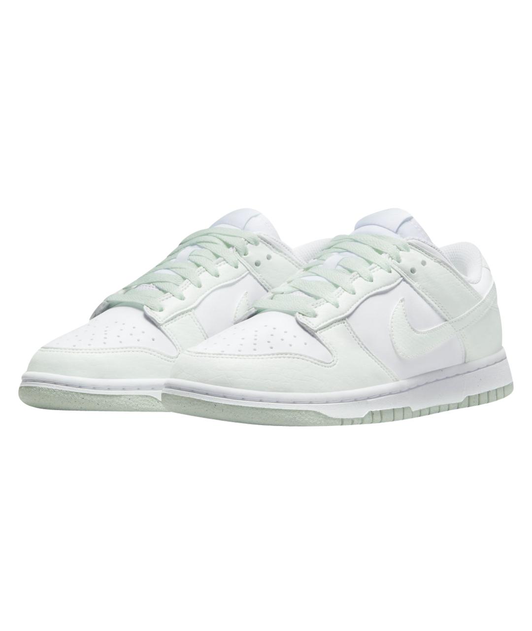 NIKE Бирюзовые кожаные кроссовки, фото 2