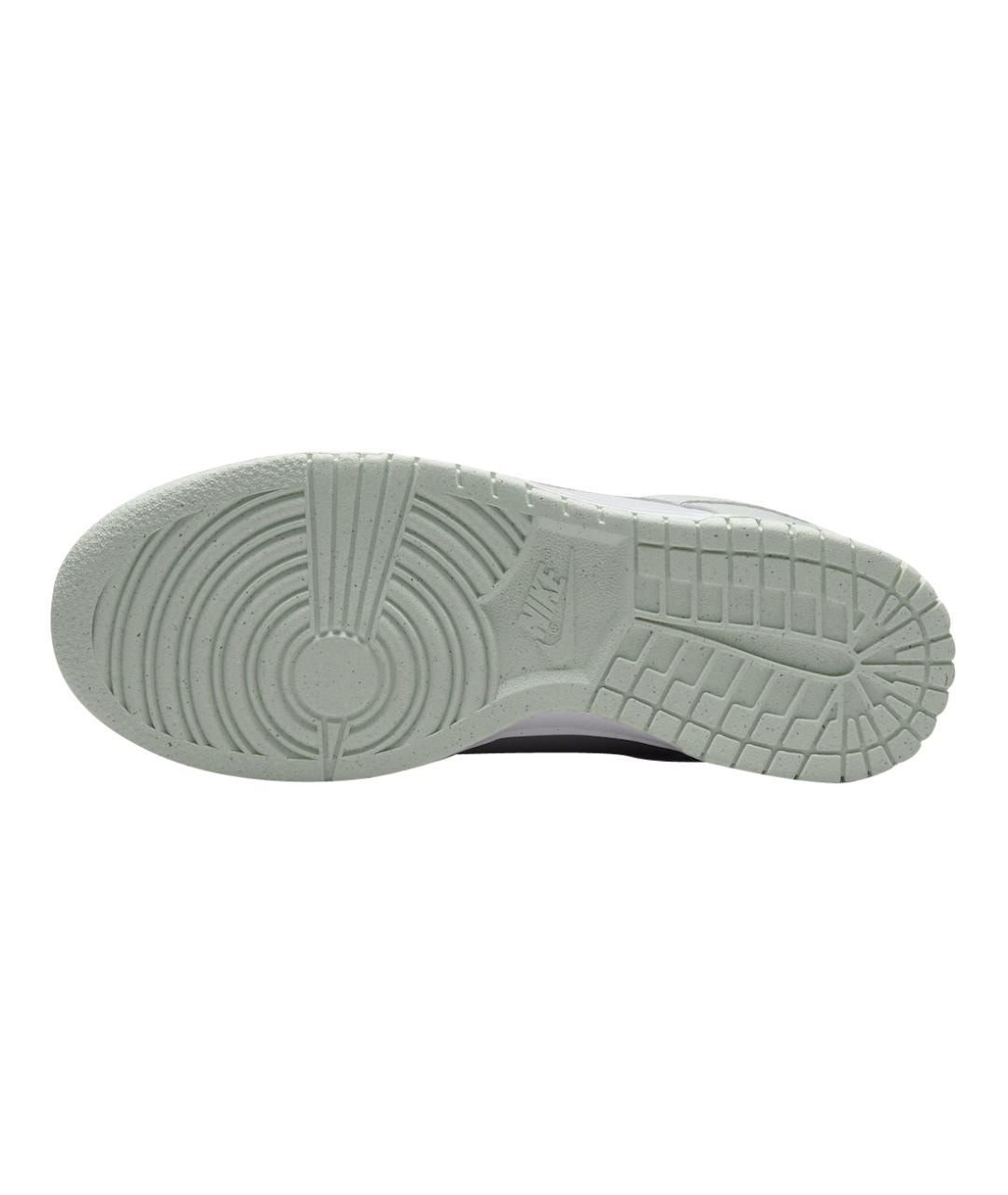 NIKE Бирюзовые кожаные кроссовки, фото 5