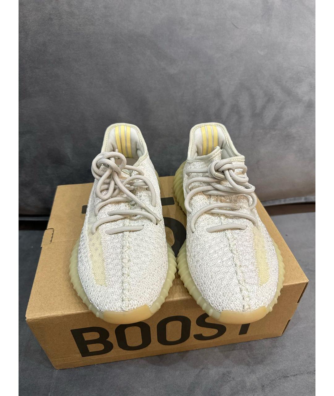 ADIDAS YEEZY Белые кроссовки, фото 2