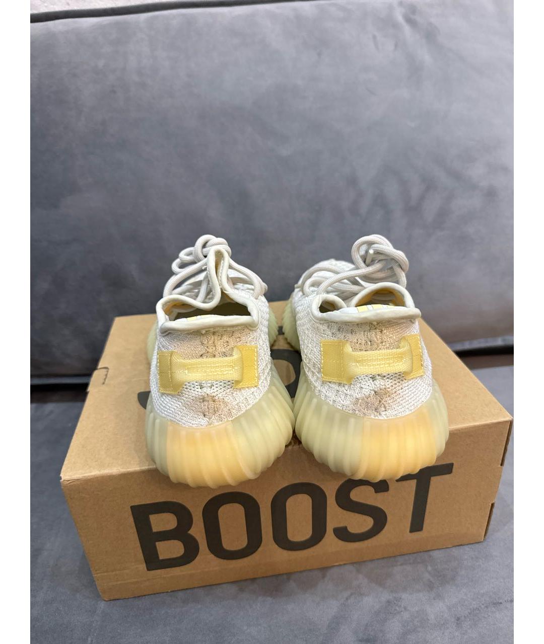 ADIDAS YEEZY Белые кроссовки, фото 4