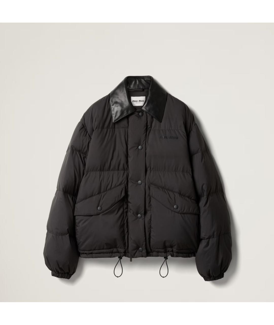 MIU MIU Черный пуховик, фото 8
