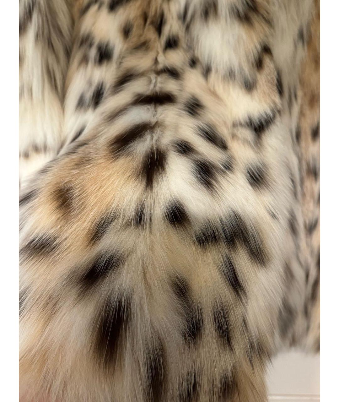 LANGIOTTI Белая меховая шуба, фото 7