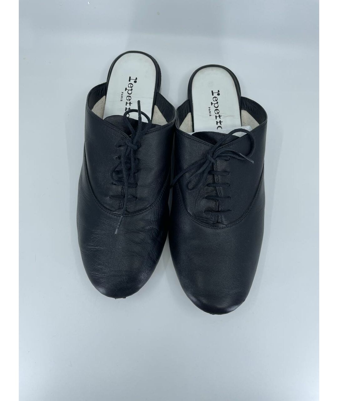 REPETTO Черные кожаные мюли, фото 3