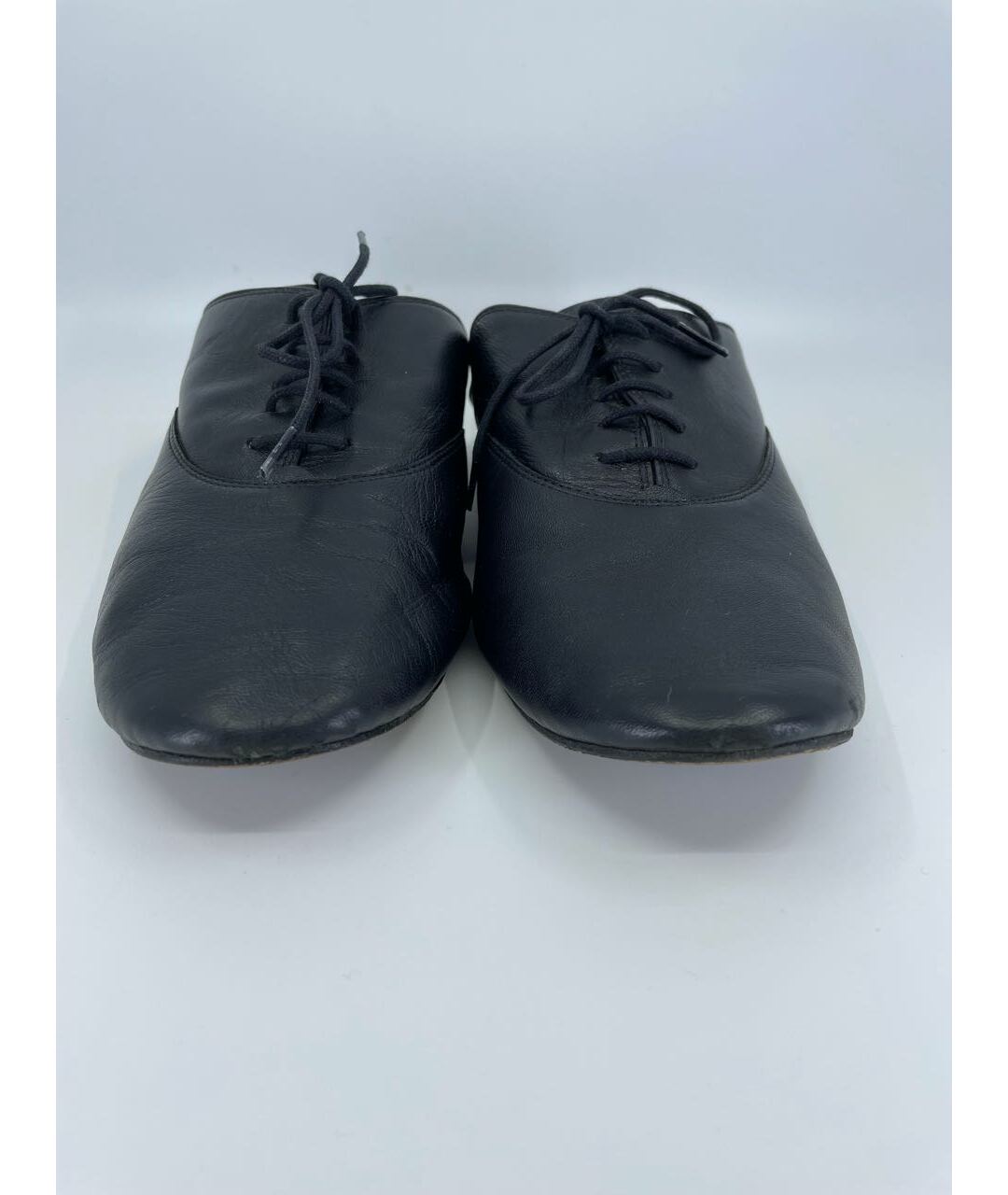 REPETTO Черные кожаные мюли, фото 2