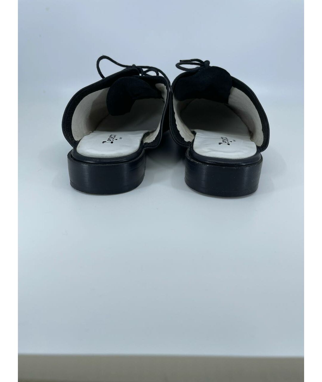REPETTO Черные кожаные мюли, фото 4