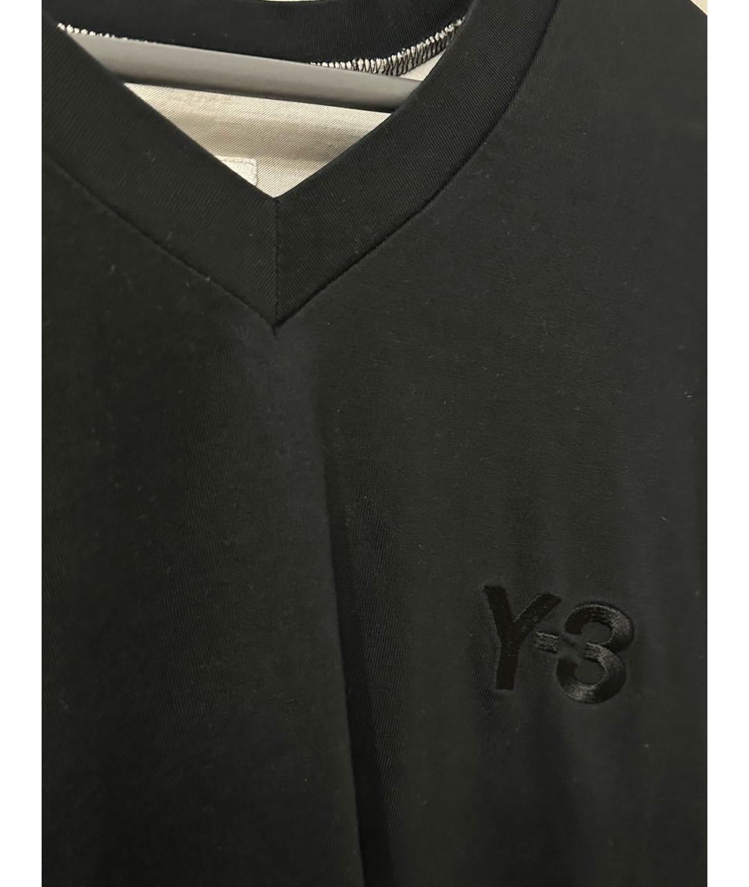 Y-3 Черная футболка, фото 3