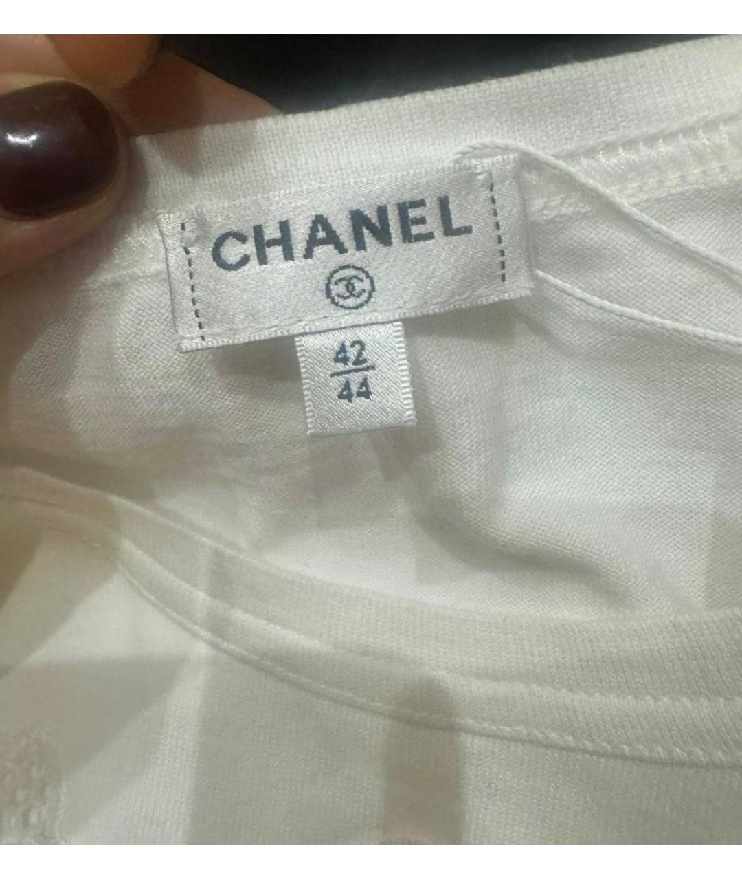 CHANEL Хлопковая футболка, фото 2