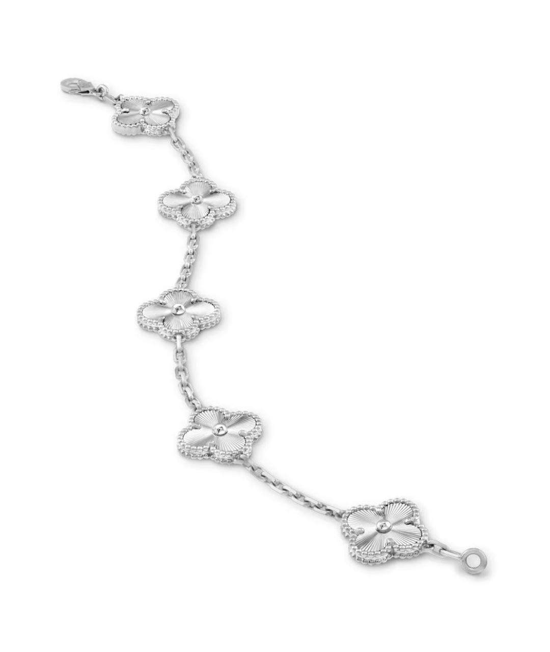 VAN CLEEF & ARPELS Серебрянный браслет из белого золота, фото 2