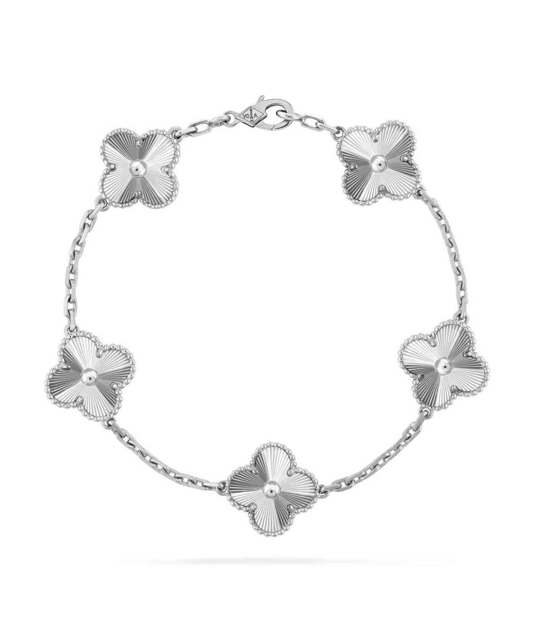 VAN CLEEF & ARPELS Серебрянный браслет из белого золота, фото 6