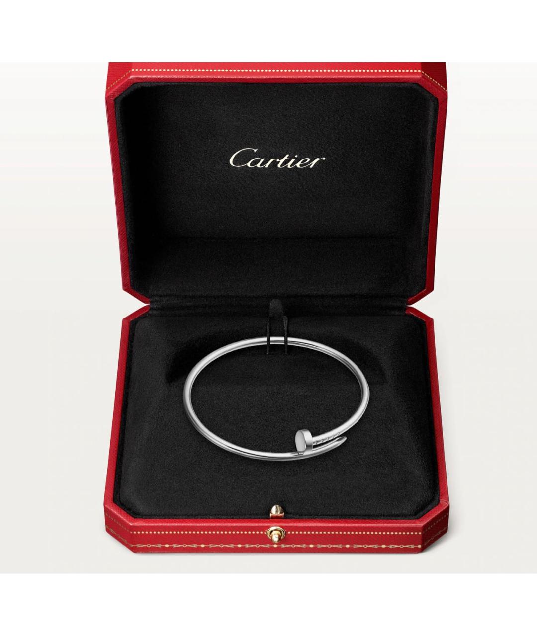 CARTIER Белый браслет из белого золота, фото 5