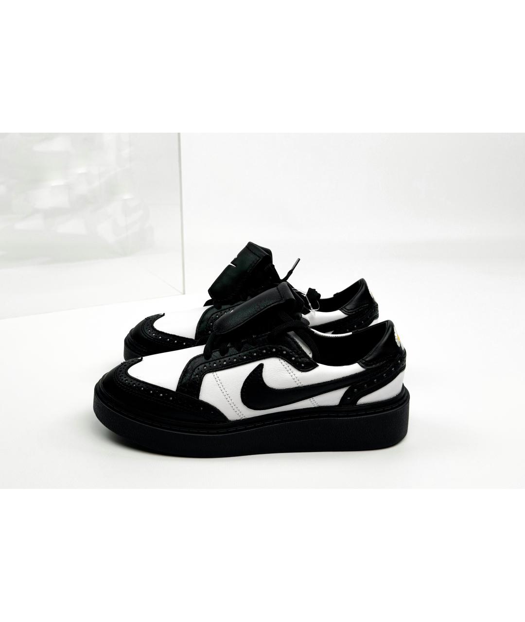 NIKE Черные кожаные кеды, фото 9