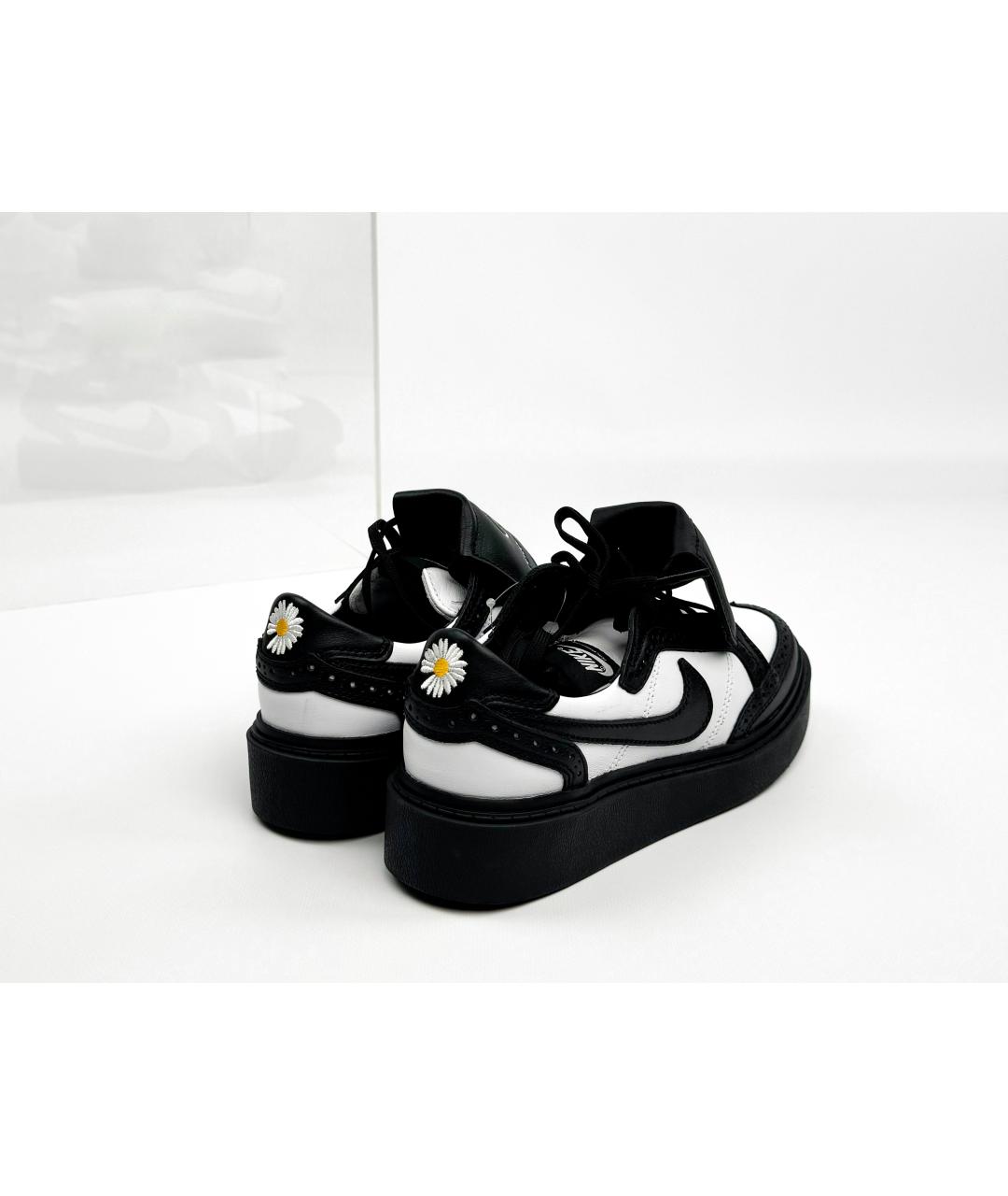 NIKE Черные кожаные кеды, фото 4