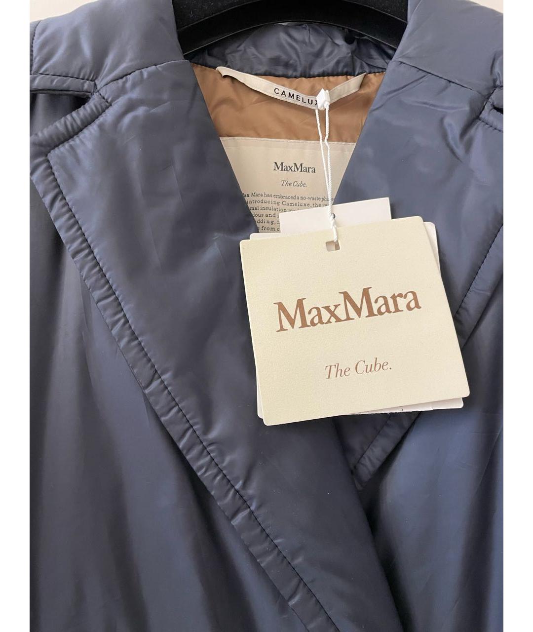 'S MAX MARA Темно-синий пуховик, фото 5