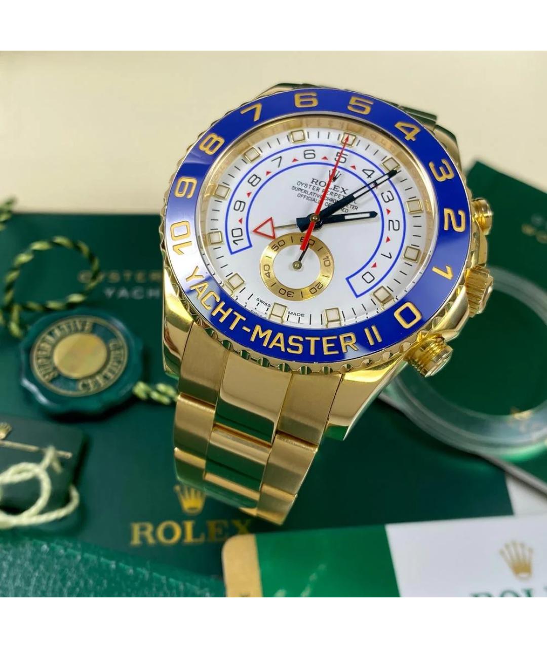 ROLEX Золотые часы из желтого золота, фото 5