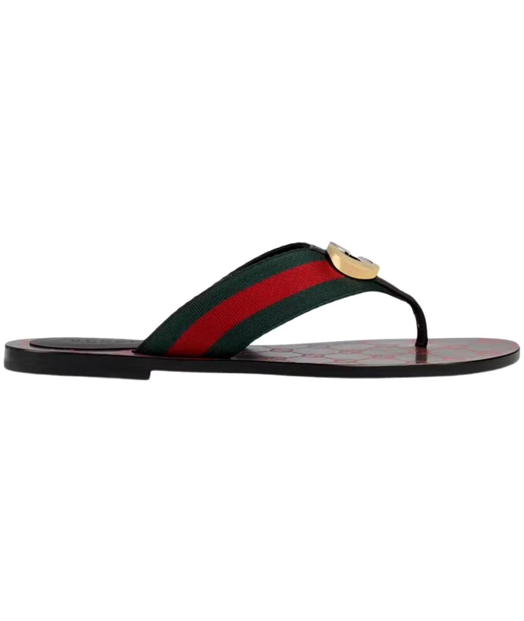 GUCCI Мульти шлепанцы, фото 1