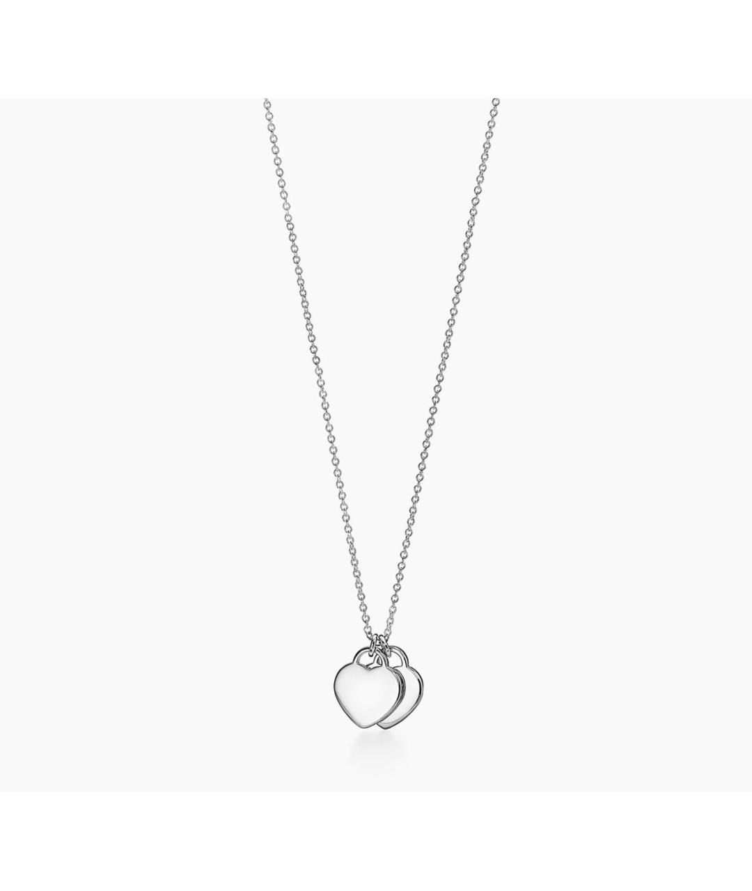 TIFFANY&CO Бирюзовое серебряное колье, фото 3