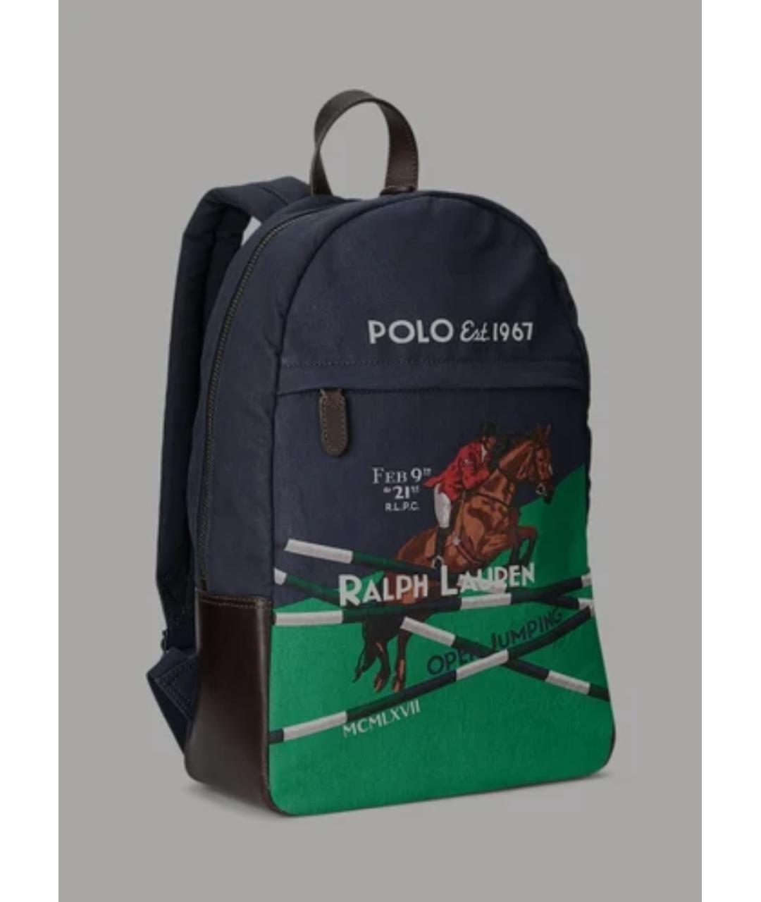 POLO RALPH LAUREN Синий рюкзак, фото 2