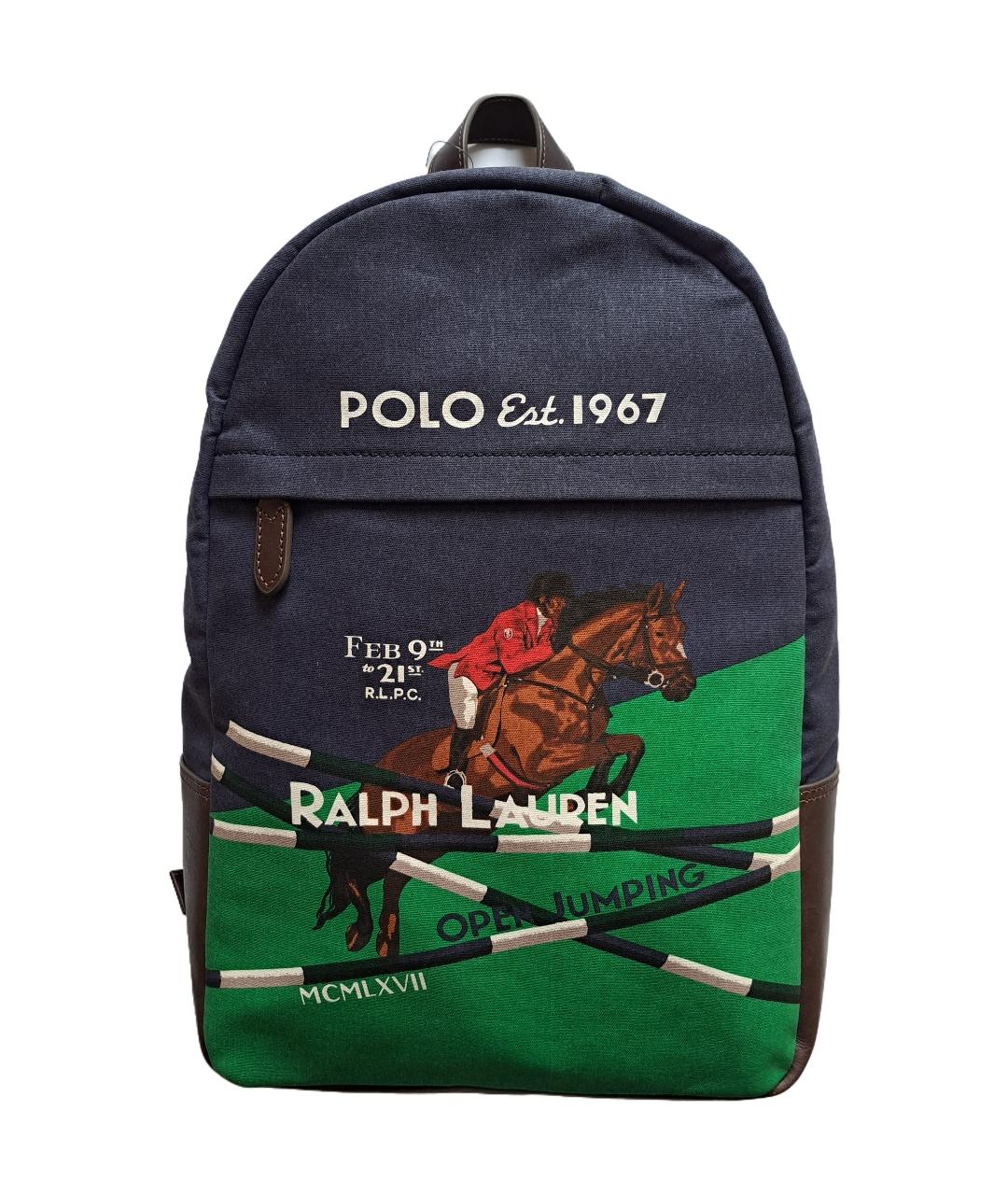 POLO RALPH LAUREN Синий рюкзак, фото 10