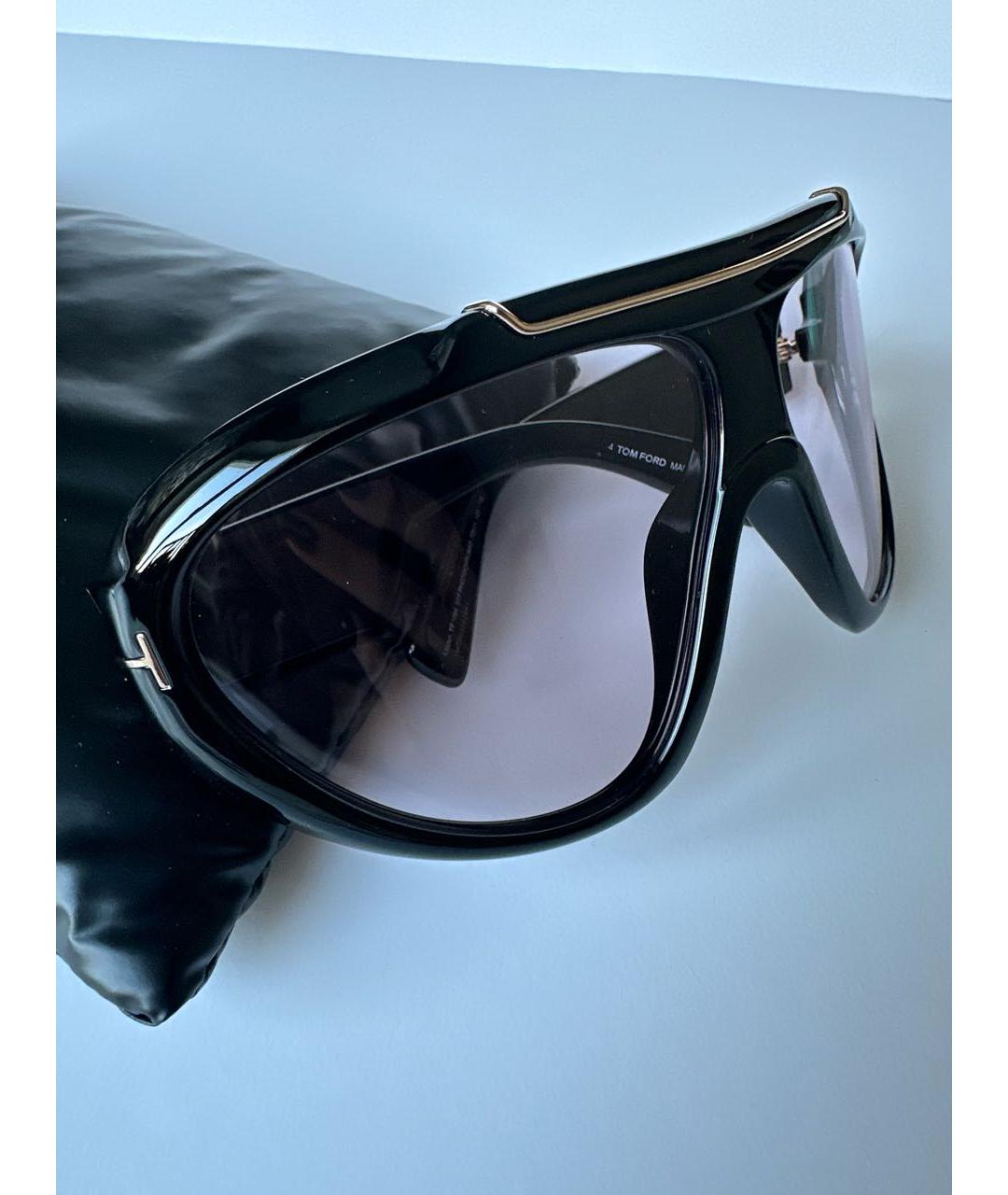 TOM FORD Фиолетовые пластиковые солнцезащитные очки, фото 8