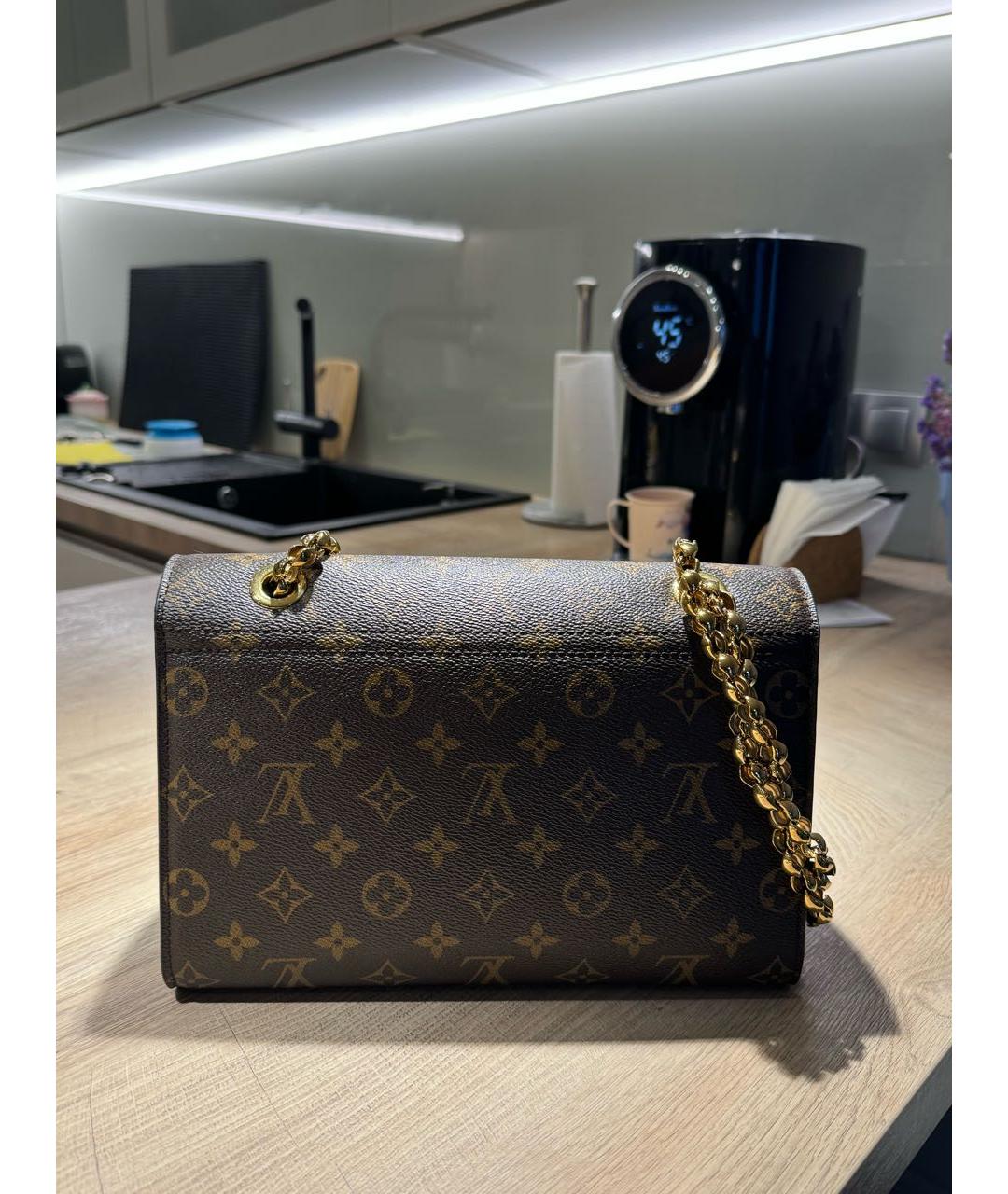 LOUIS VUITTON Коричневая сумка через плечо, фото 2