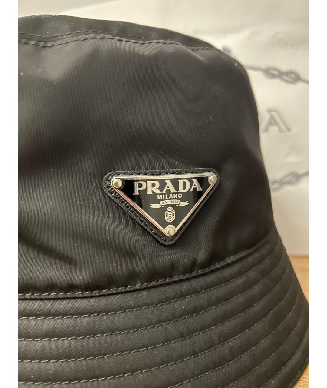 PRADA Черная панама, фото 4