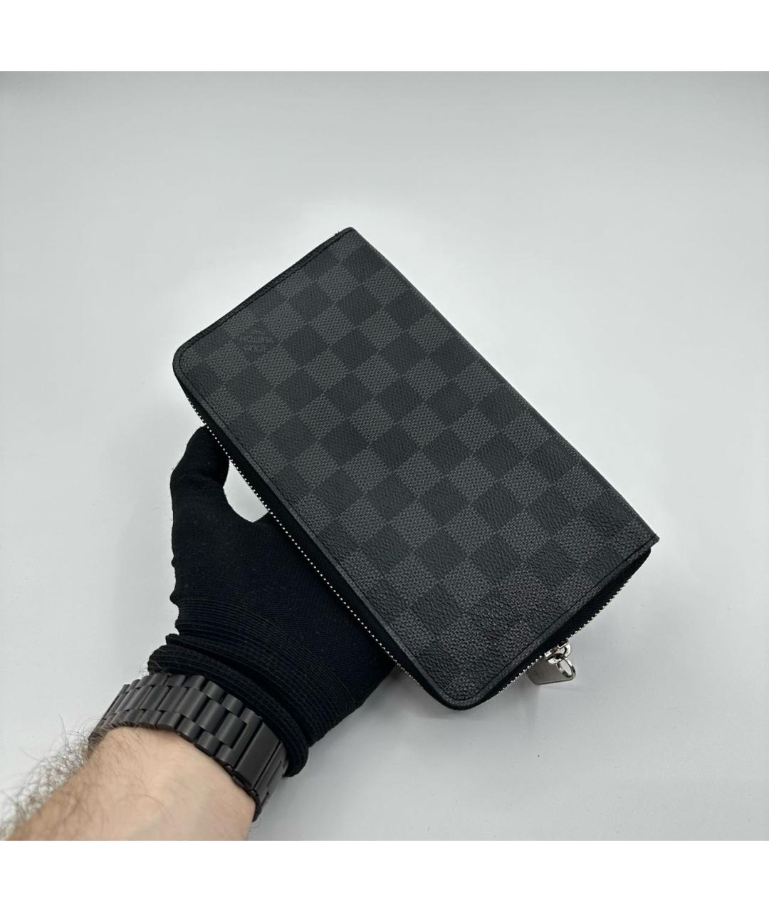 LOUIS VUITTON Черный кошелек, фото 2