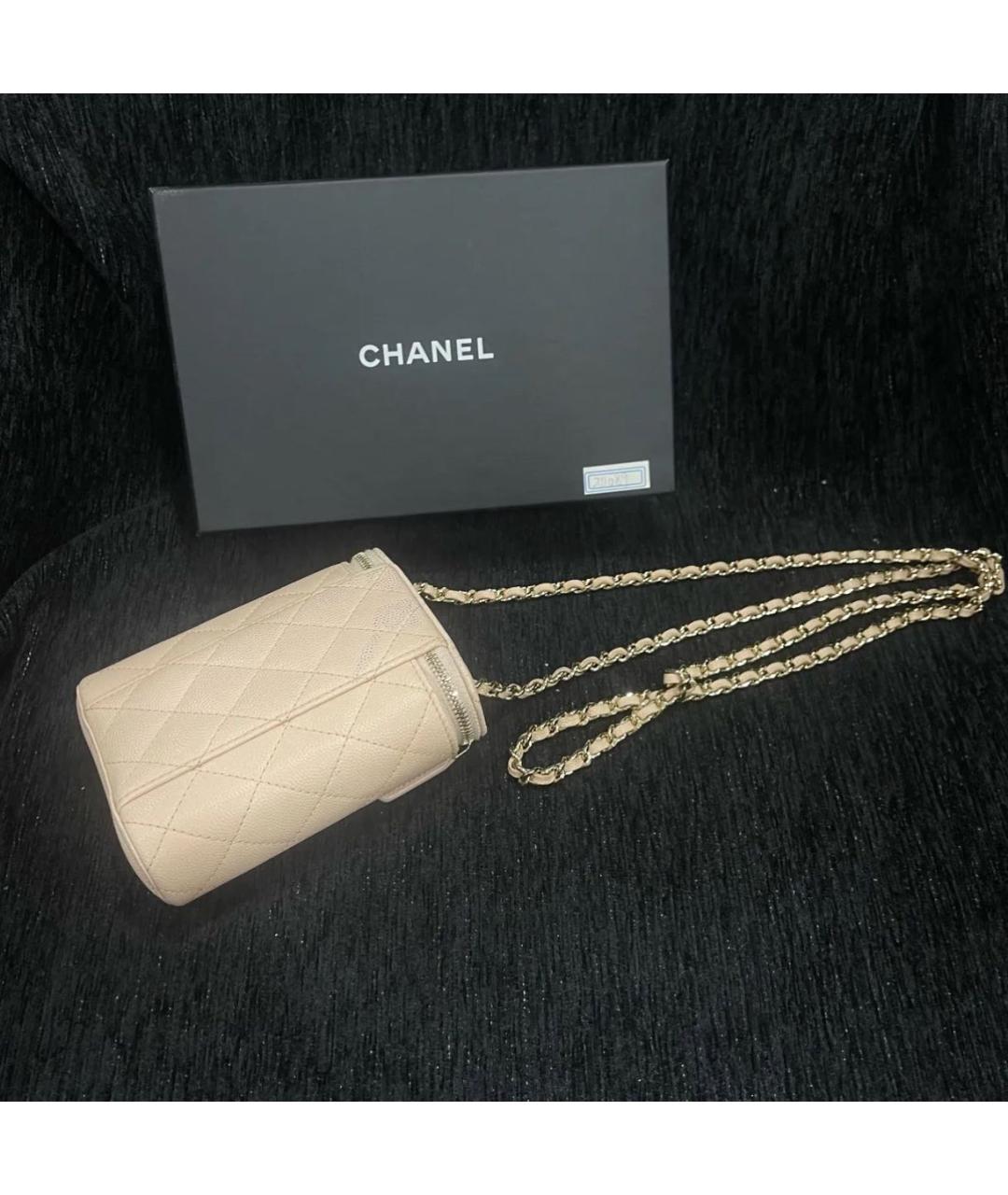 CHANEL Кожаная сумка через плечо, фото 2