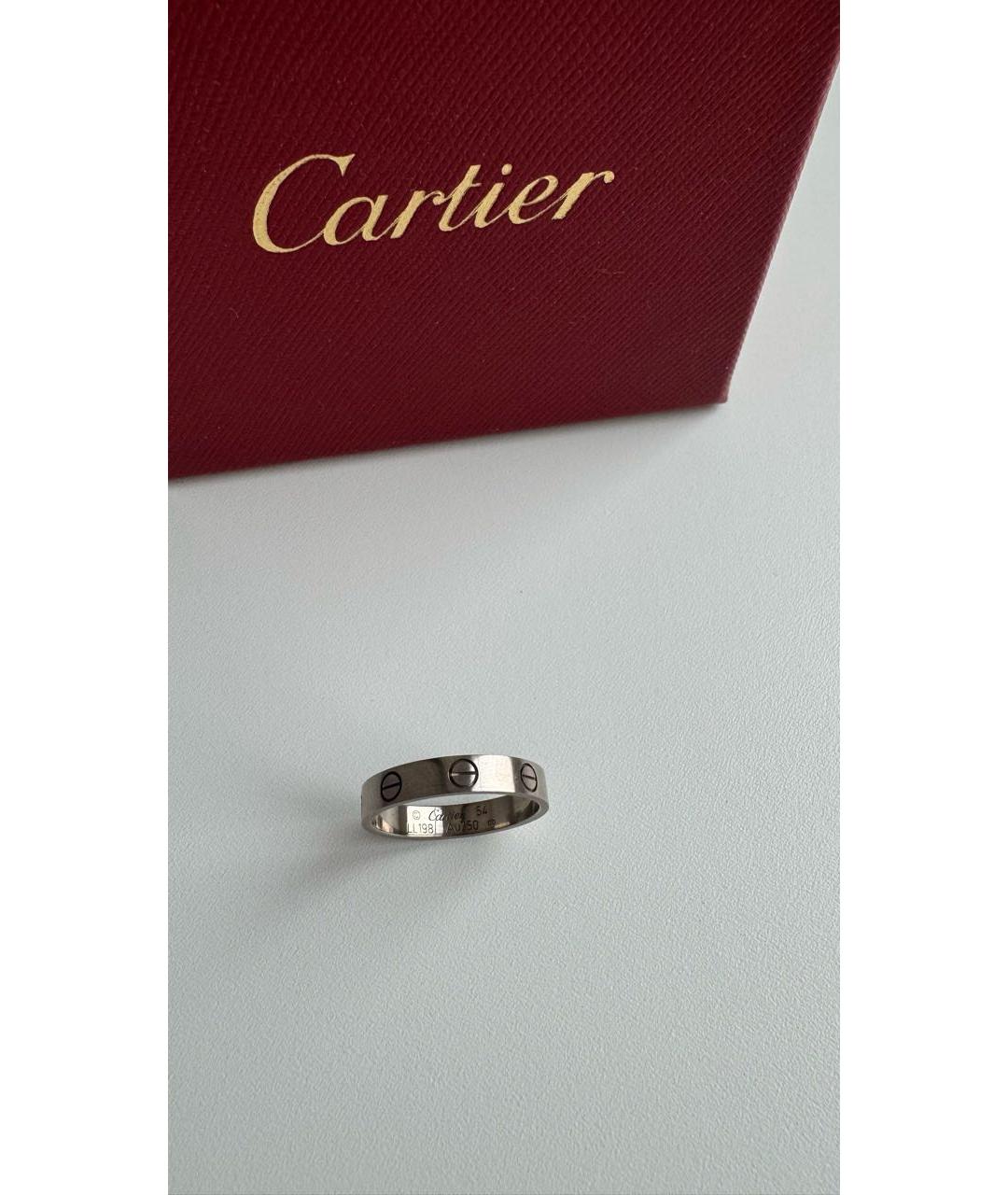 CARTIER Серебряное кольцо из белого золота, фото 5