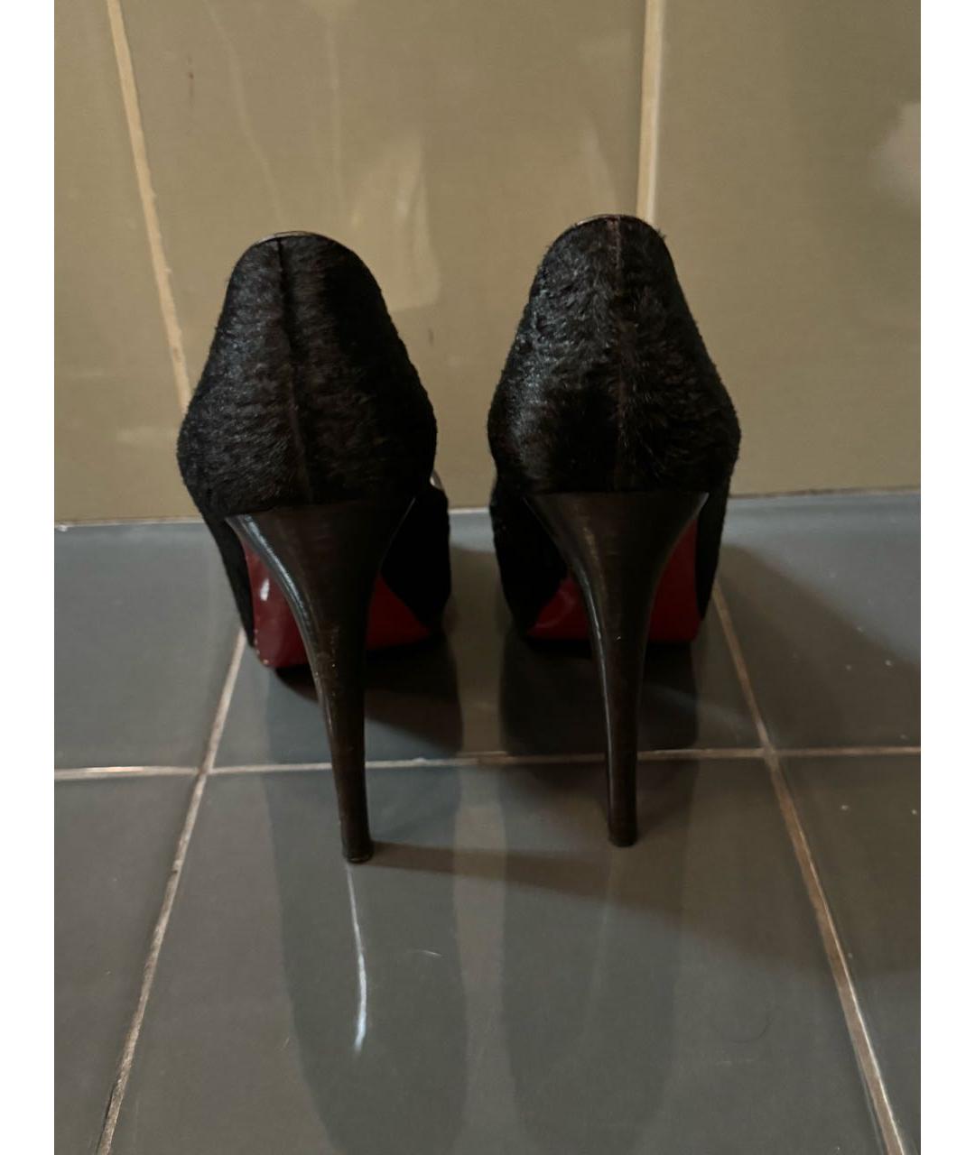 CHRISTIAN LOUBOUTIN Черные туфли, фото 3