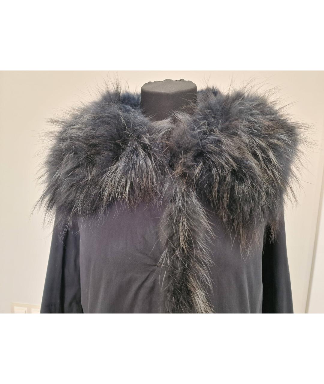 WEEKEND MAX MARA Темно-синяя парка, фото 3