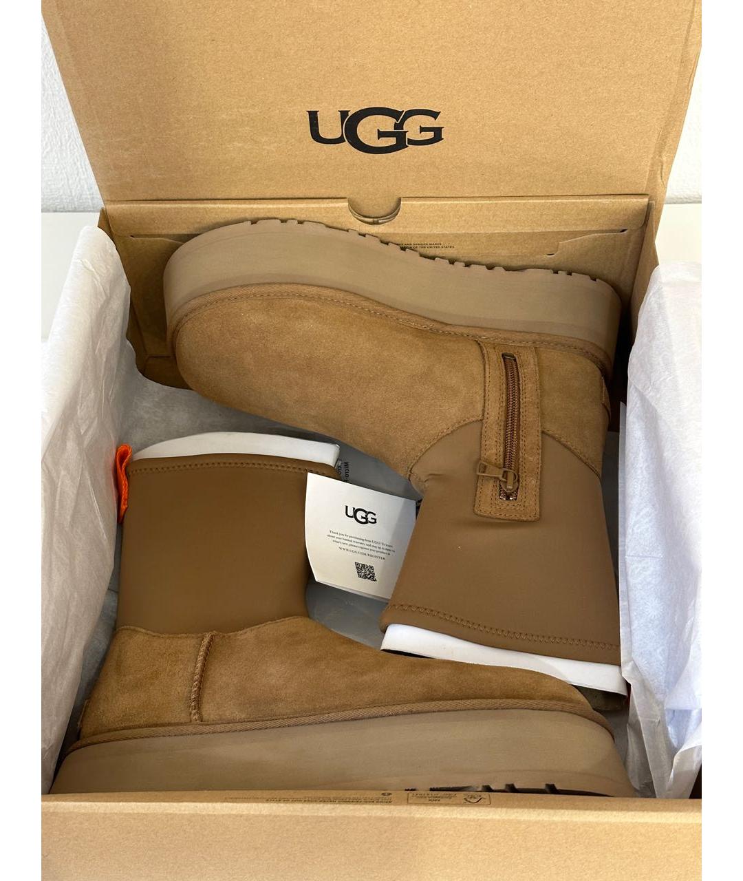 UGG AUSTRALIA Замшевые ботинки, фото 3