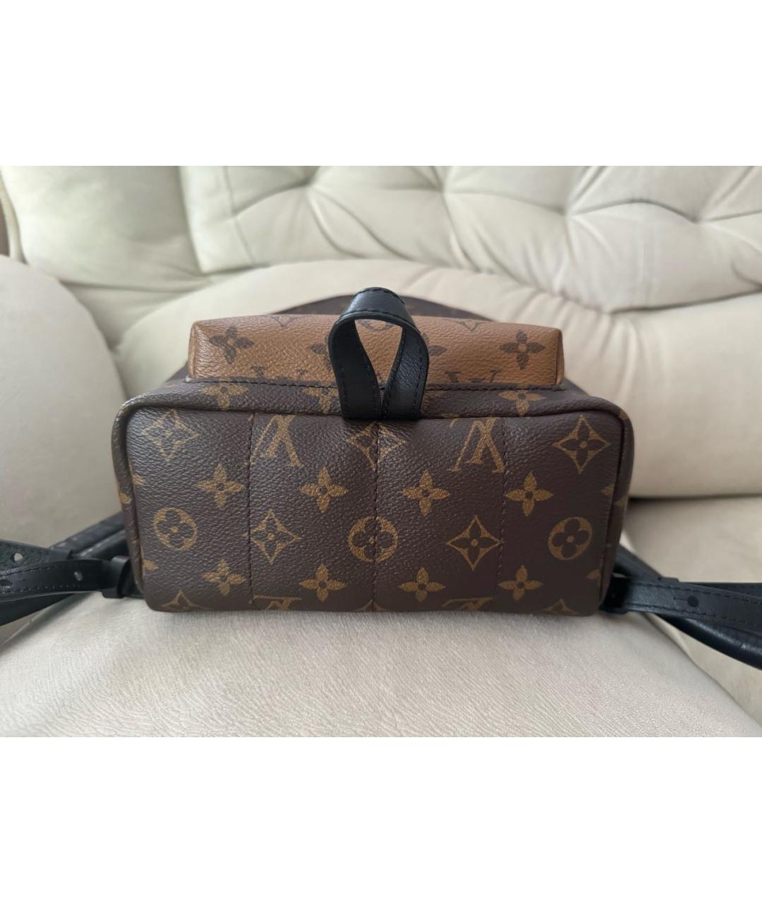 LOUIS VUITTON Коричневый рюкзак, фото 7