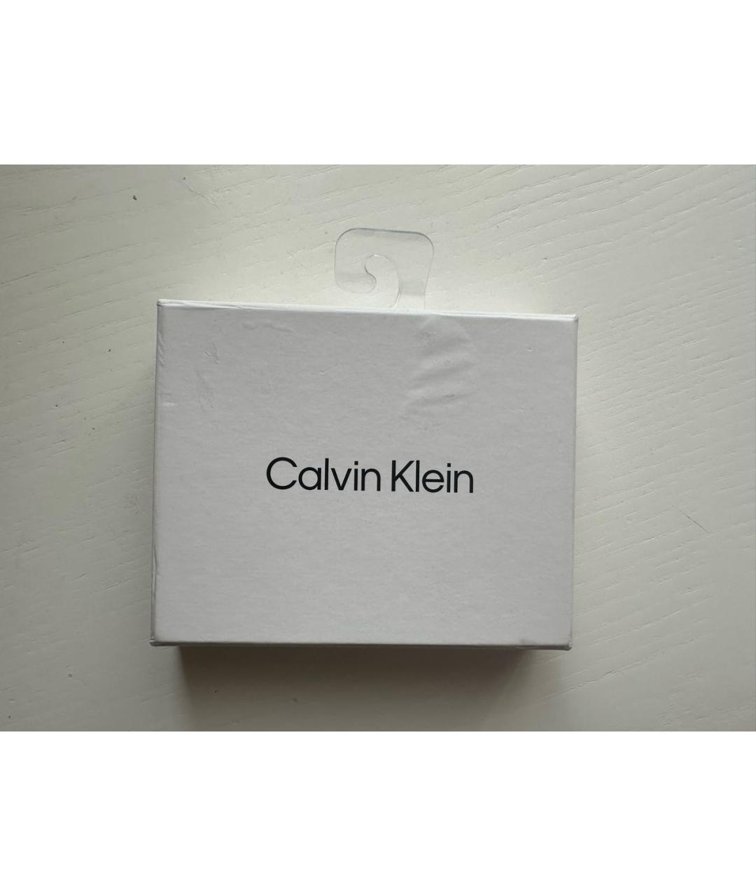 CALVIN KLEIN Черный кошелек, фото 6