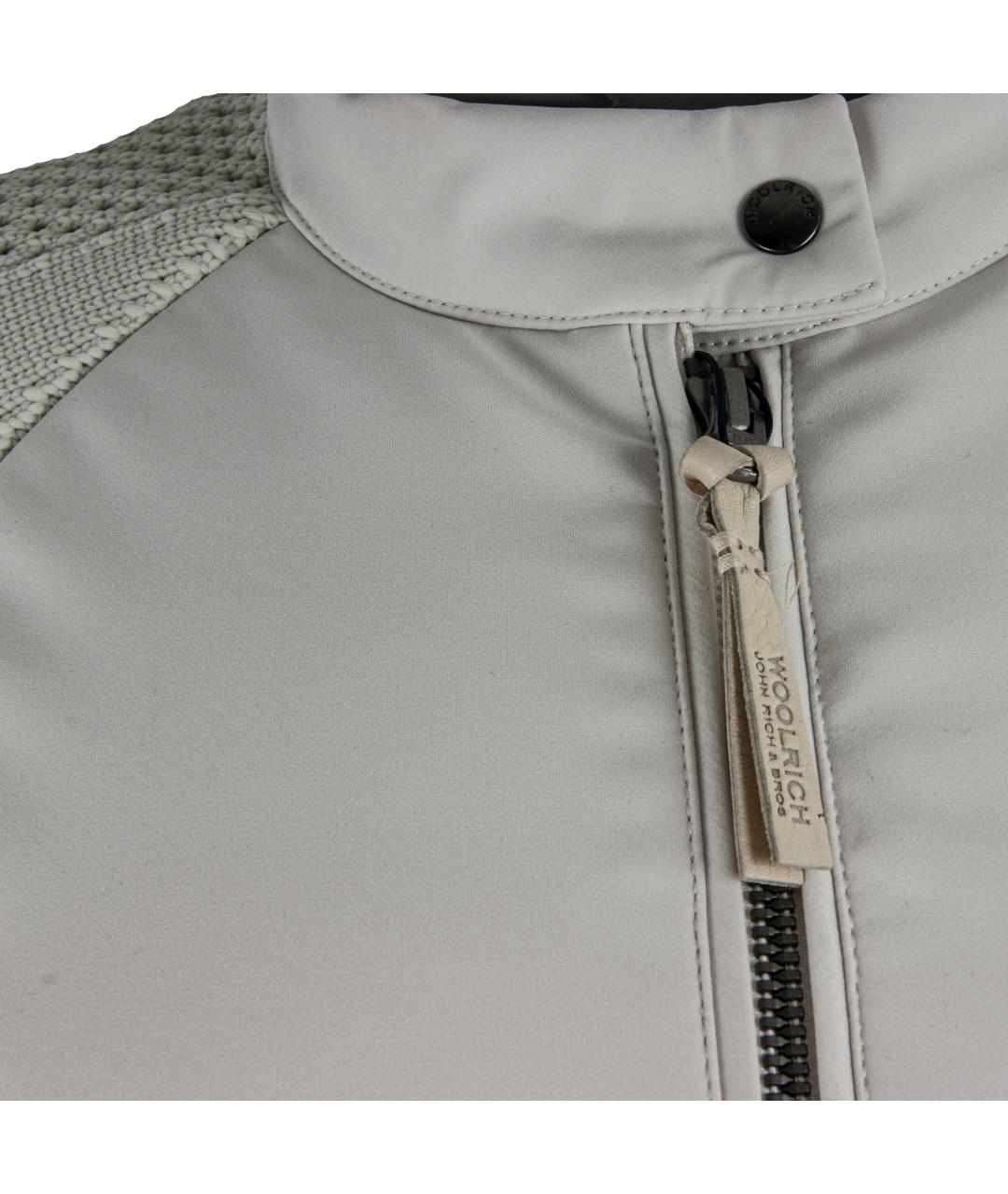 WOOLRICH Бежевая полиэстеровая куртка, фото 2