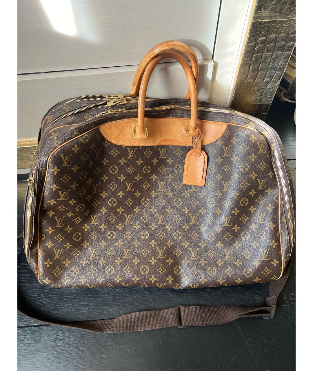 LOUIS VUITTON Бежевая дорожная/спортивная сумка, фото 7