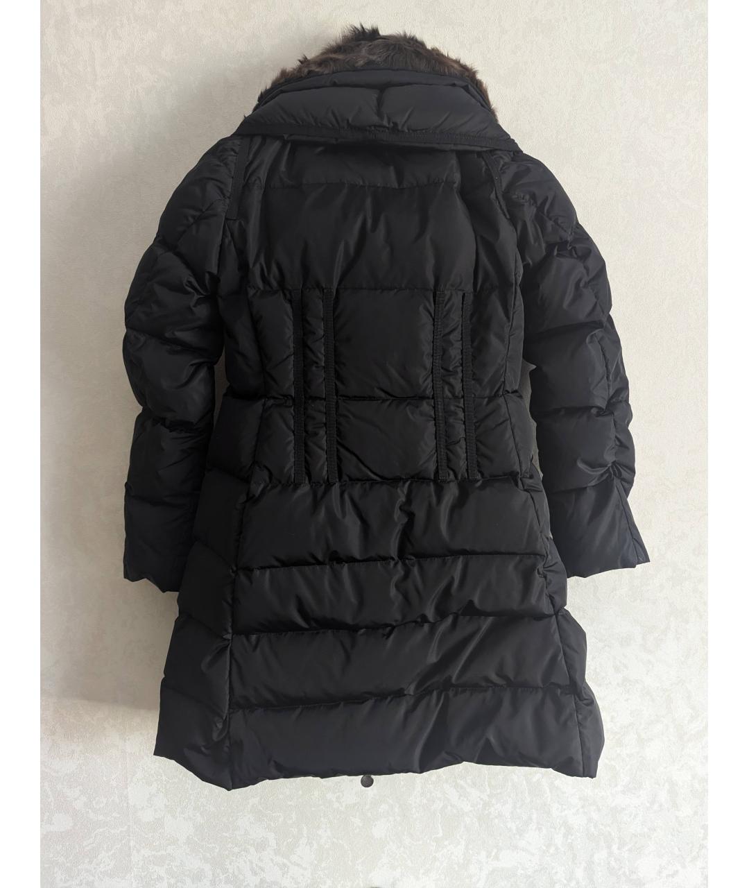 MONCLER Черный пуховик, фото 2