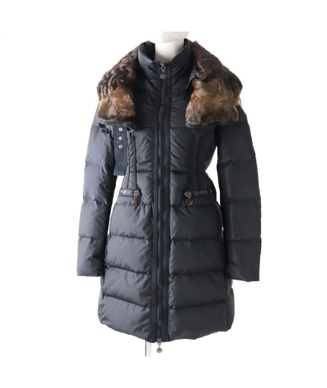 MONCLER Черный пуховик, фото 9